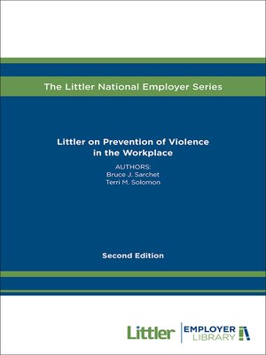 cover image of Littler on Workplace Safety